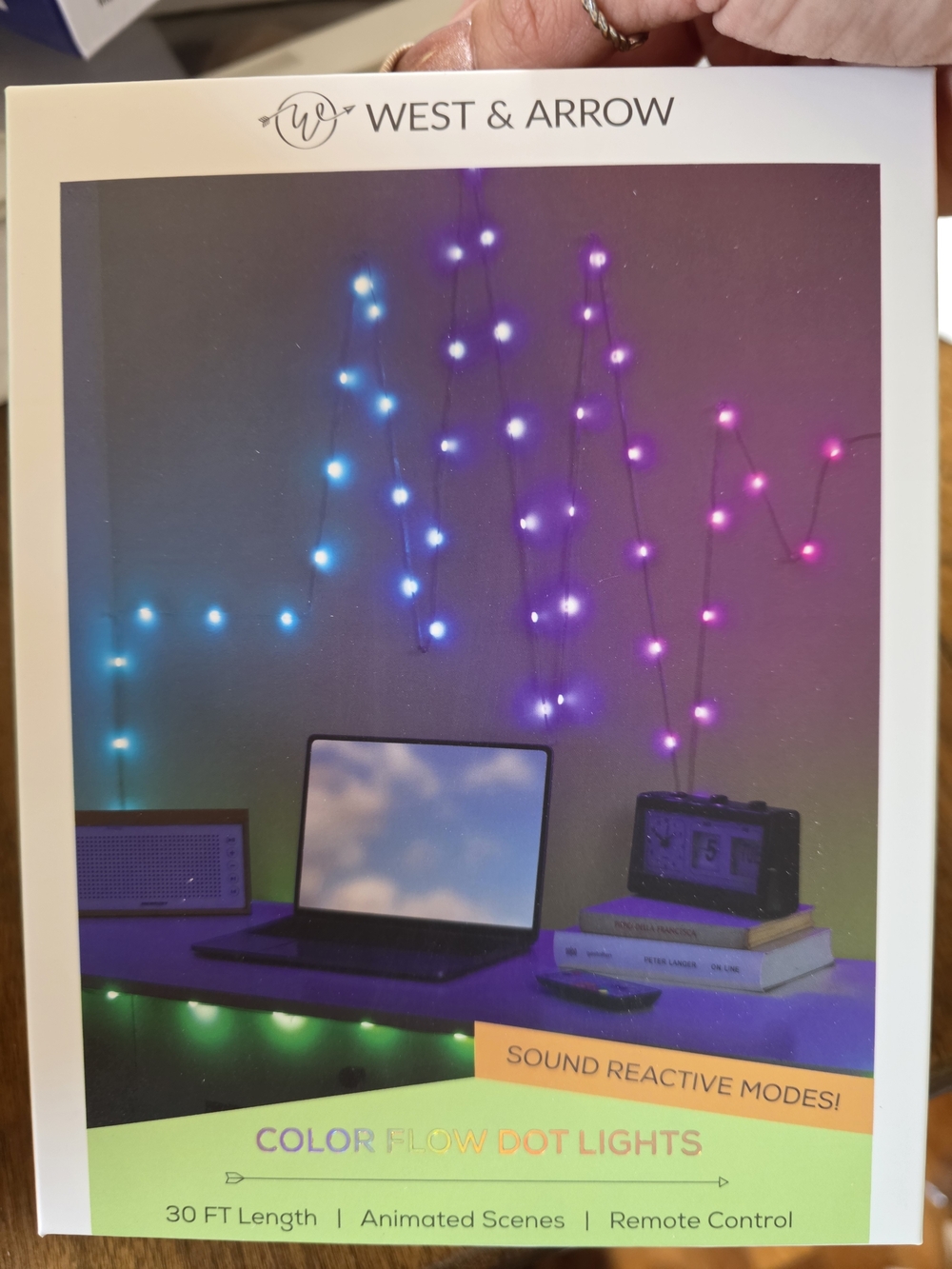 Color Flow Dot Lights — Multicolor Sound Reactive LED String